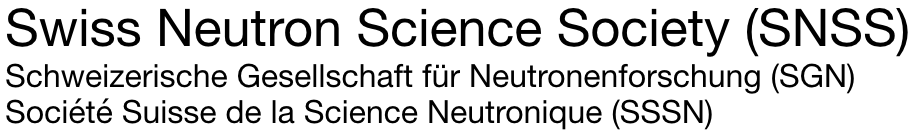 Swiss Neutron Scattering Society